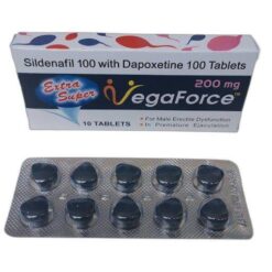 VegaForce 藍蝌蚪雙效片威而鋼雙效片 增硬持久 200mg 10顆/盒 香港正品現貨